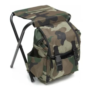 Foldable Backpack Chair – 3-in-1 Portable Outdoor Stool with Storage Bag