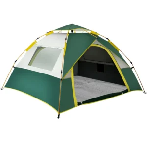 Camping Tent – 2-4 Person Family Tent, Instant Easy Setup with Carry Bag, Waterproof and Windproof Pop-Up Tent for Camping, Hiking, and Mountaineering