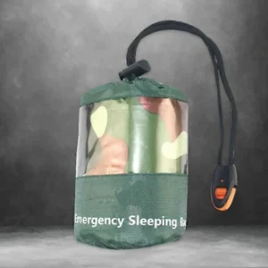Emergency Thermal Sleeping Bag – Lightweight, Waterproof Survival Sack for Outdoor Adventure, Camping & Hiking
