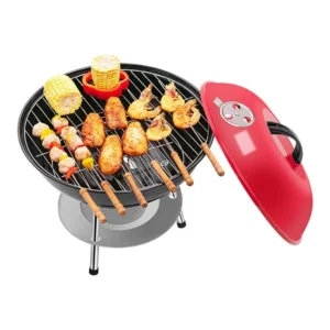 14inch Portable Charcoal Grill – Compact Powerhouse for Backyard & Beyond!