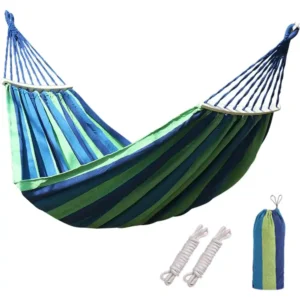 Double Hammock with Spreader Bars – Extra Wide Comfort for 2 People!